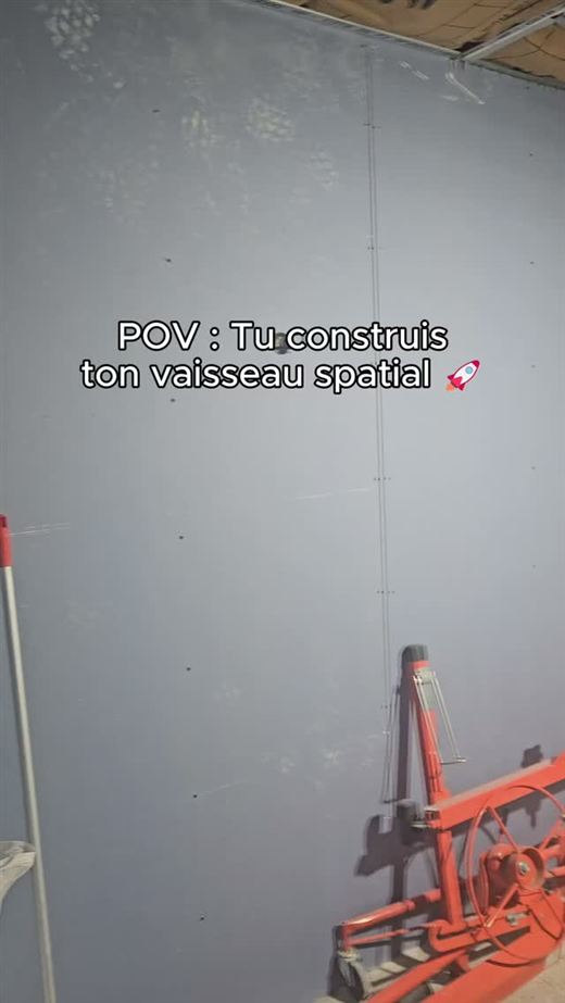 Les murs du Vaisseau en chantier